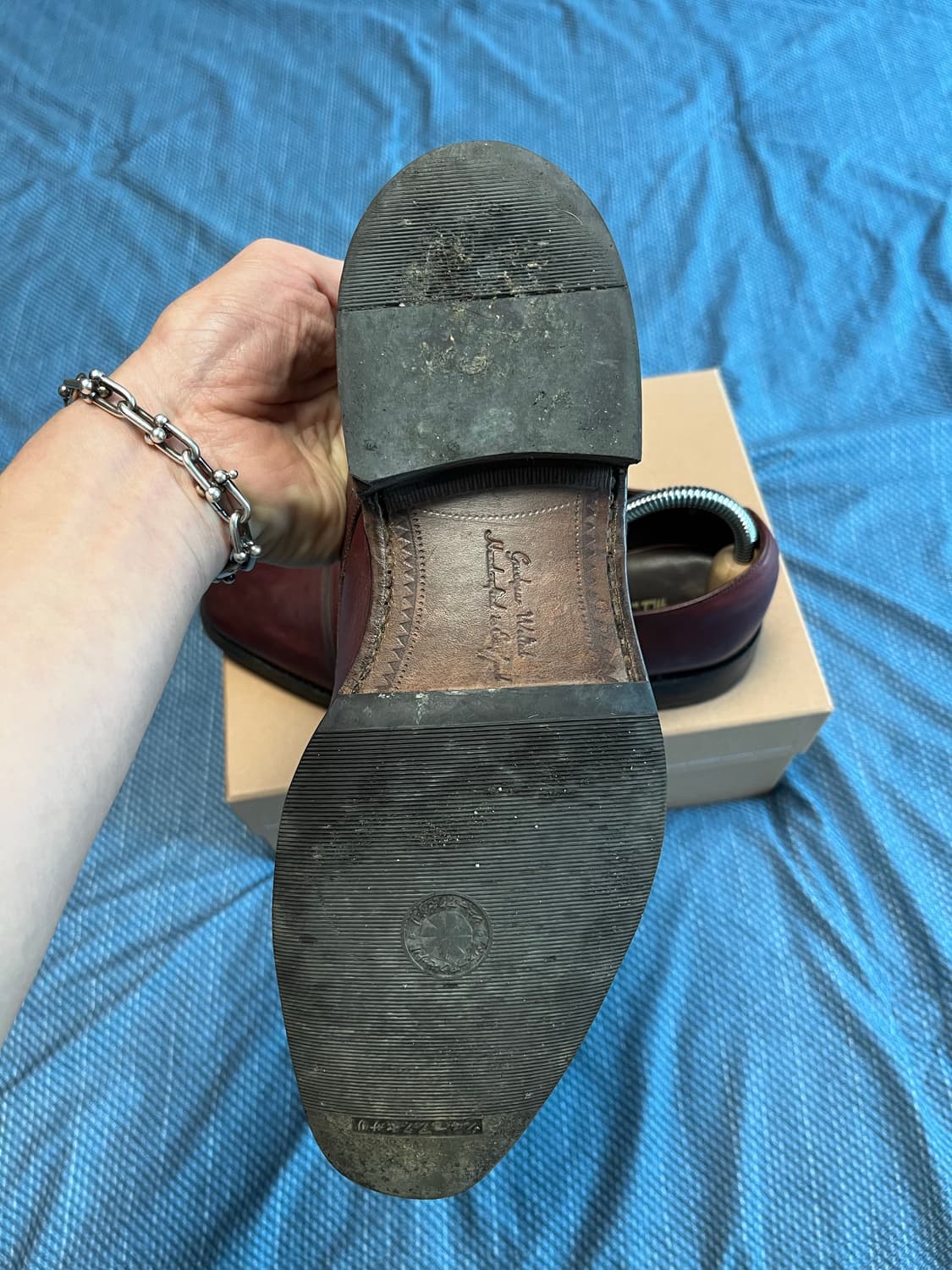 로크 더블몽크 버건디 상품이미지4