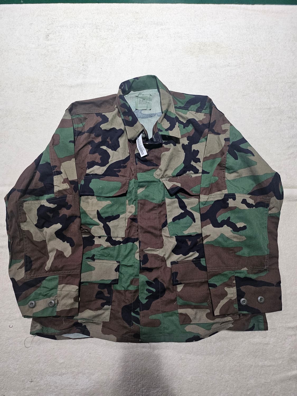 90s 미군오리지날 우드랜드 bdu 신품 L 상품이미지1