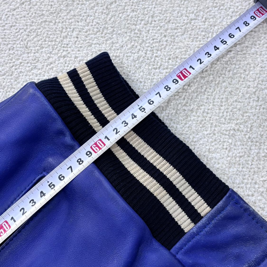 LL 그리디 남성 블루 바시티 자켓 0324E 상품이미지8