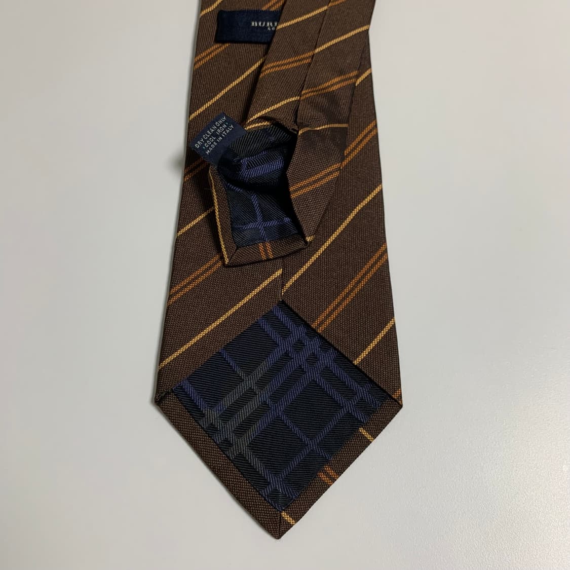 버버리 스트라이프 명품넥타이 100실크 정장룩코디 A등급 상품이미지6