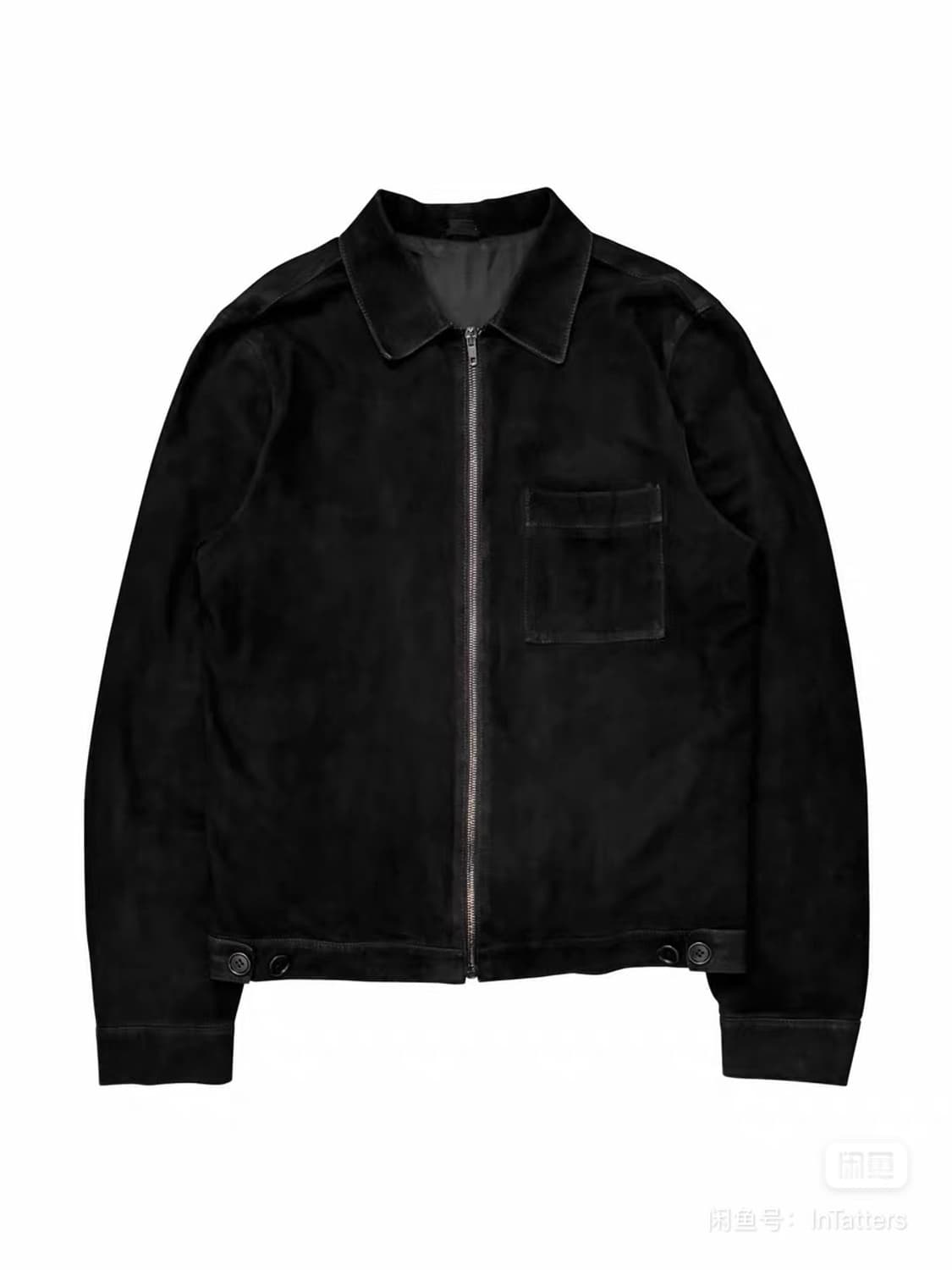 Helmut Lang 90s Suede Leather Jacket  상품이미지1