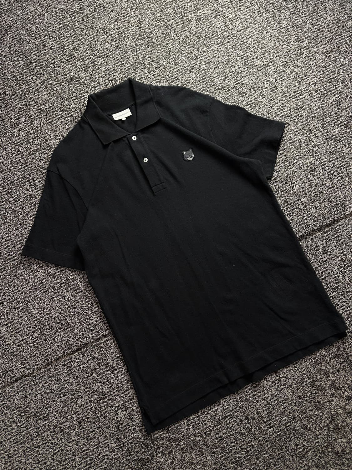 메종키츠네 볼드 폭스 헤드패치 폴로 셔츠 2882 상품이미지1