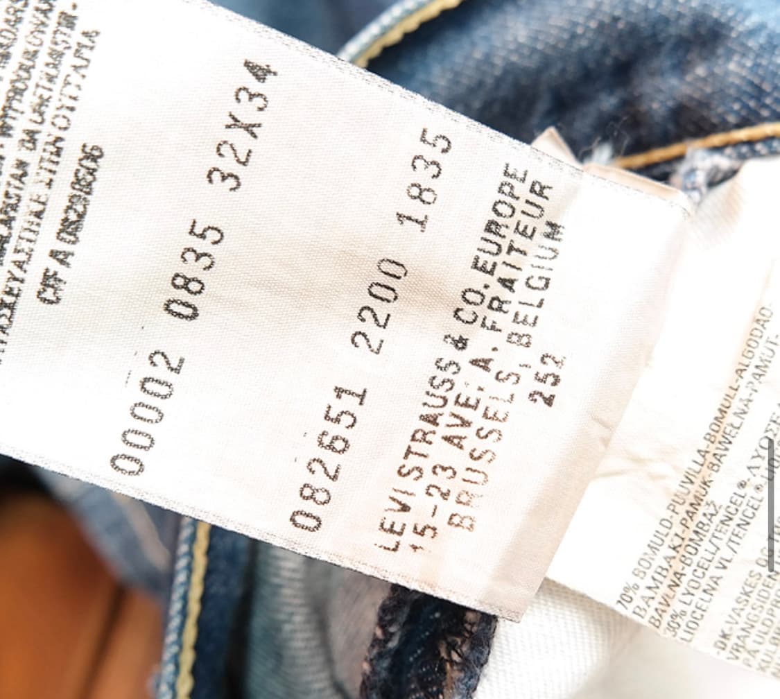 00's 리바이스 엔지니어드진 32x34 상품이미지8