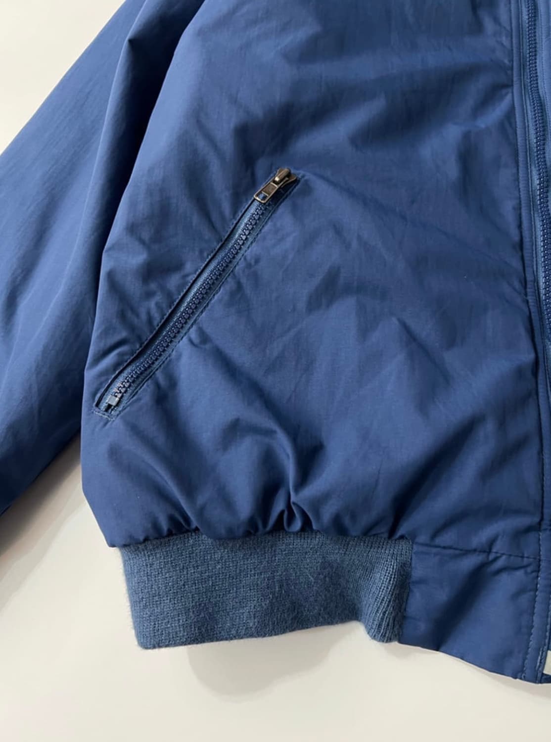 L.L.Bean Warm-up jacket blue 상품이미지6