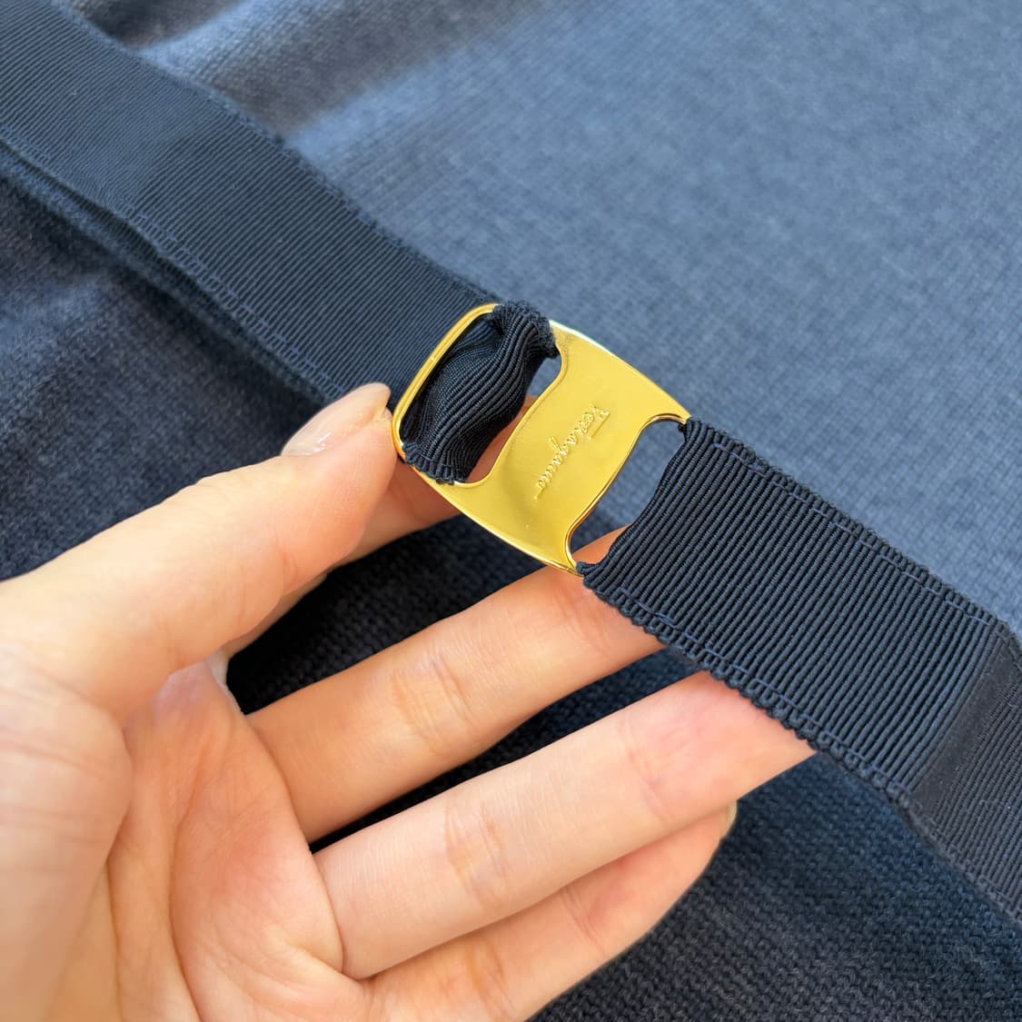 Salvatore Ferragamo 니트 가디건,원피스 세트 상품이미지7