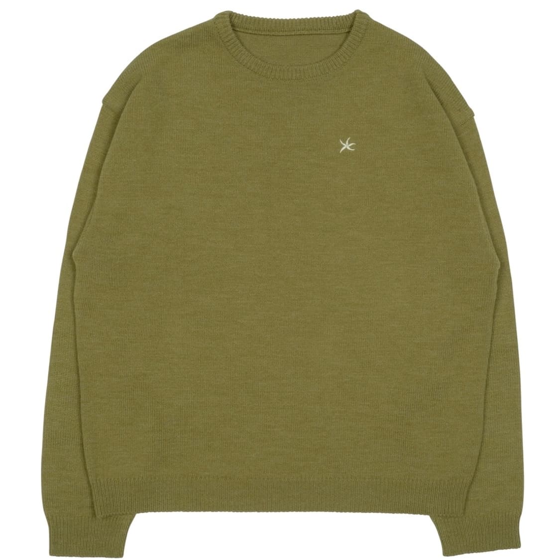 더콜디스트모먼트 니트 올리브 상품이미지1