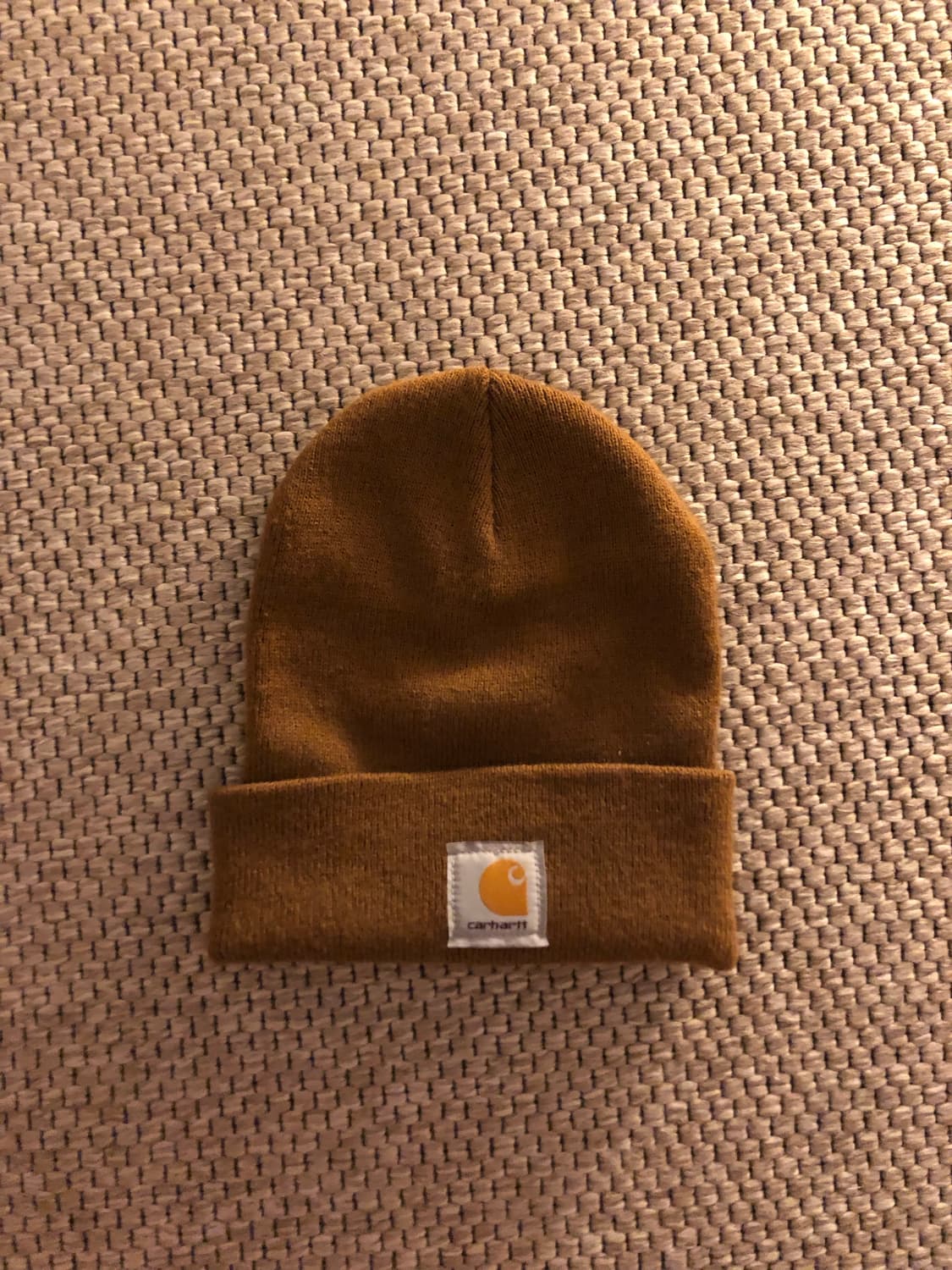 Carhartt 비니 브라운 100% 아크릴 상품이미지1