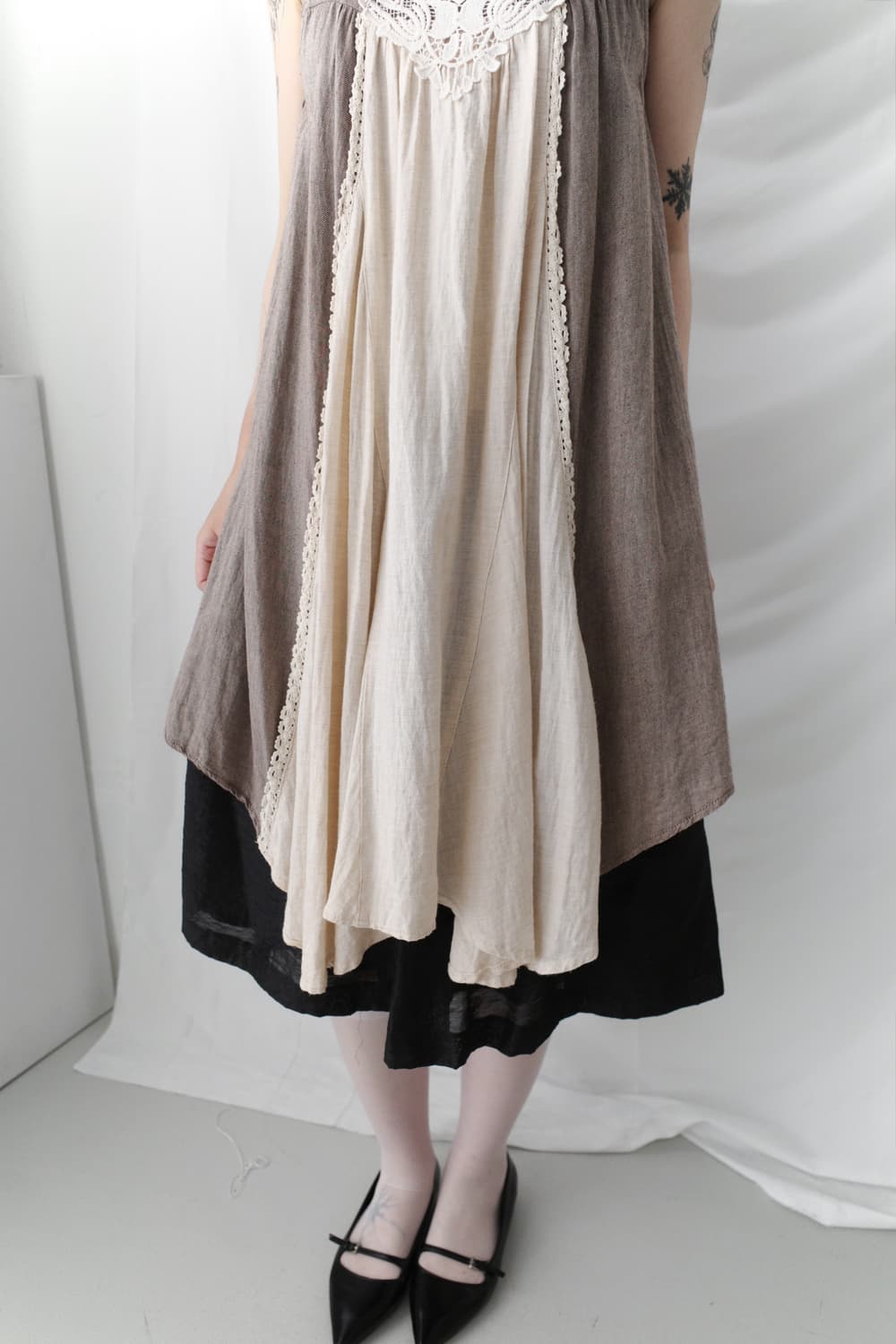 crochet shirring one-piece 상품이미지7