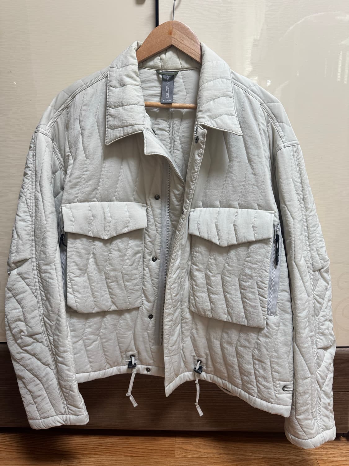 언어펙티드 퀼티드셔츠자켓 상품이미지3