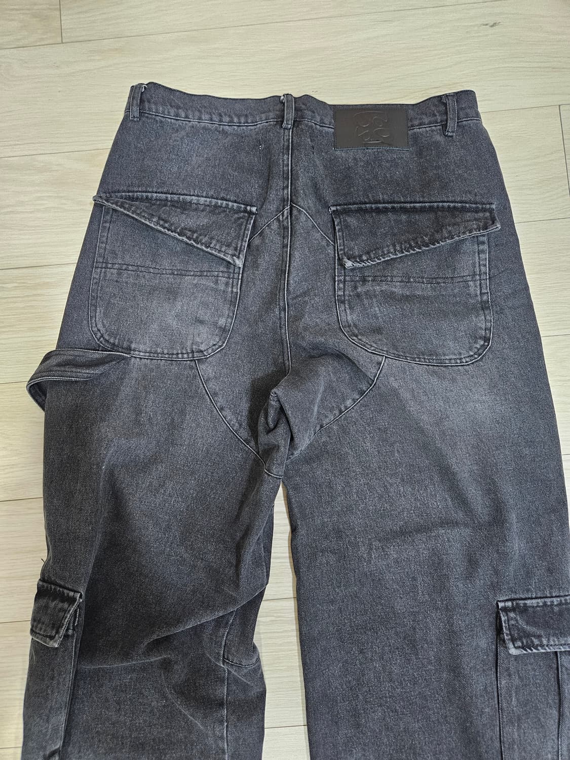 다이브인 VERN CARGO PANTS V1 초희귀판 데님 인디고 상품이미지2