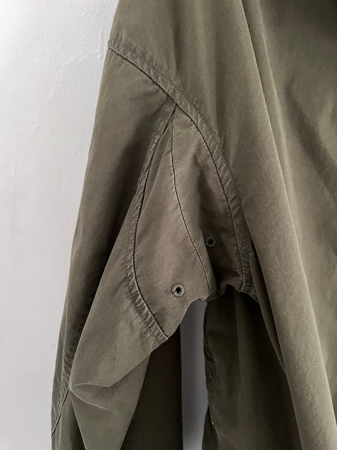 visvim 20ss patterson overcoat olive 상품이미지3