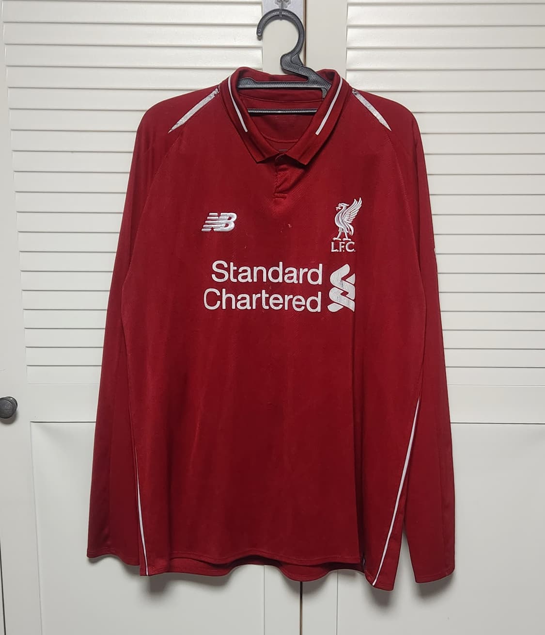 18-19 리버풀 홈 긴팔 뉴발란스 유니폼 상품이미지1