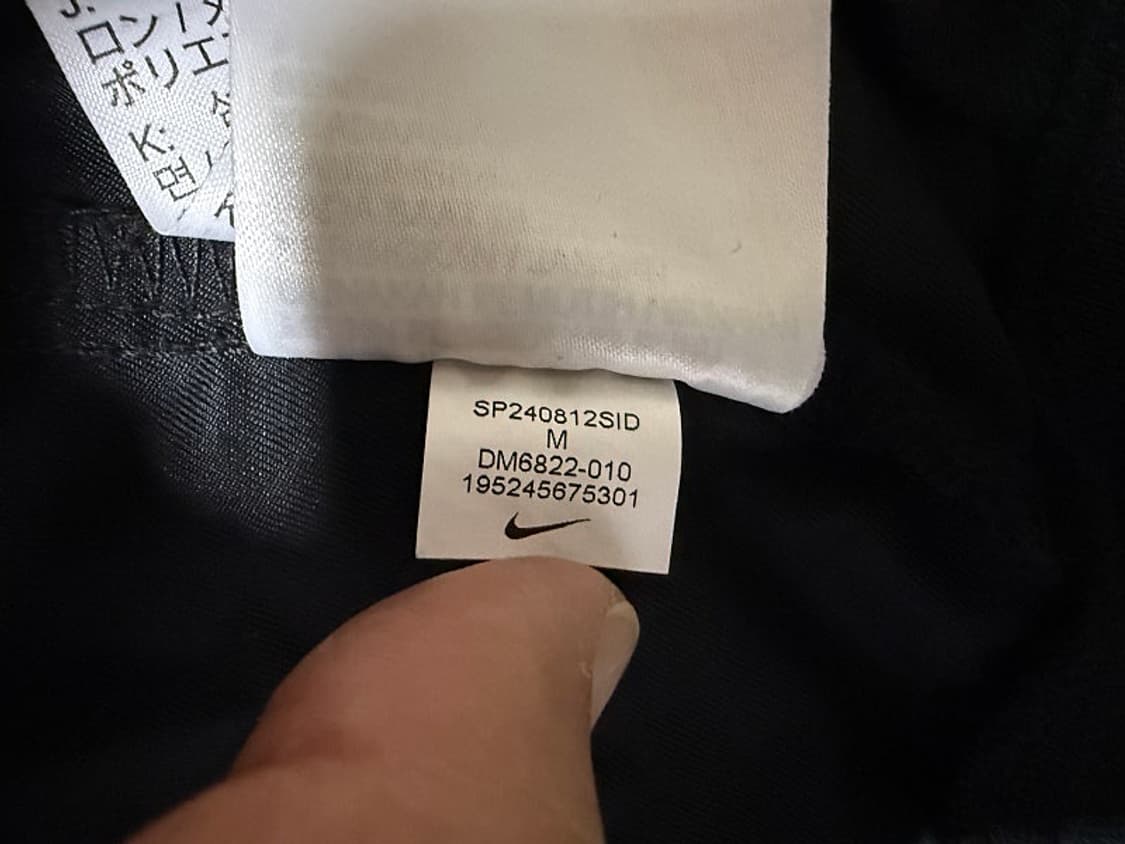 나이키 에센셜 우븐 언라인드 봄버 자켓 남성용 95사이즈 상품이미지8