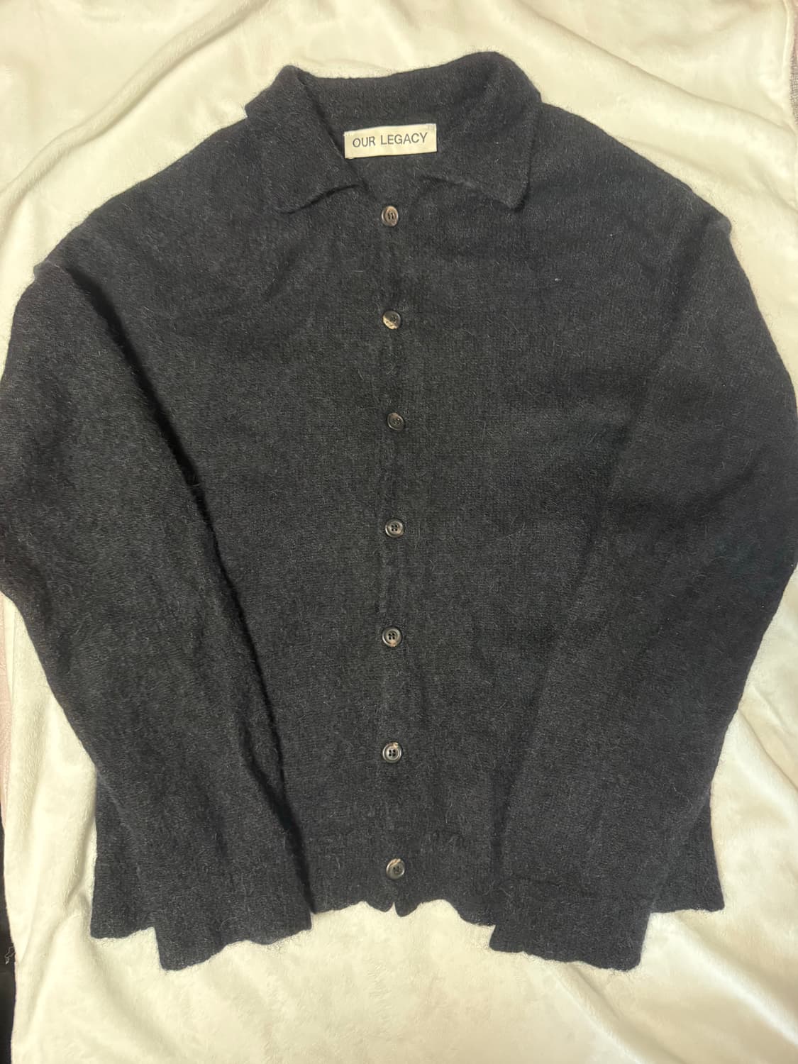 아워레가시 퍼지 알파카 가디건 상품이미지3