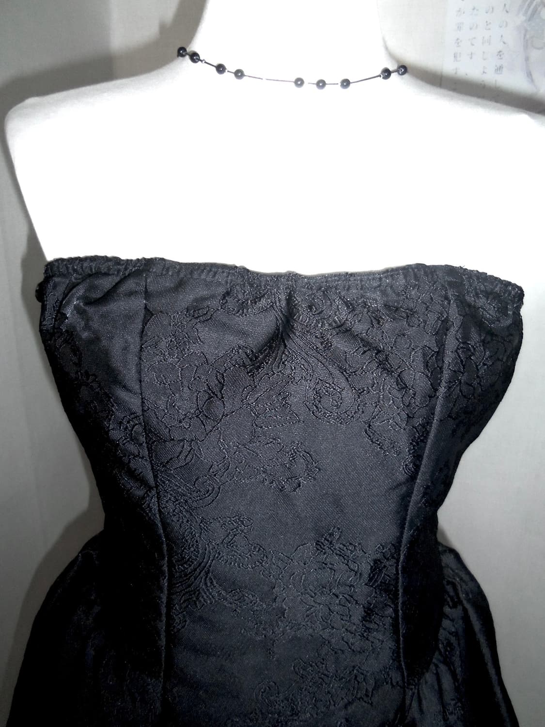 Black Rose Brocade Mini Dress 상품이미지3