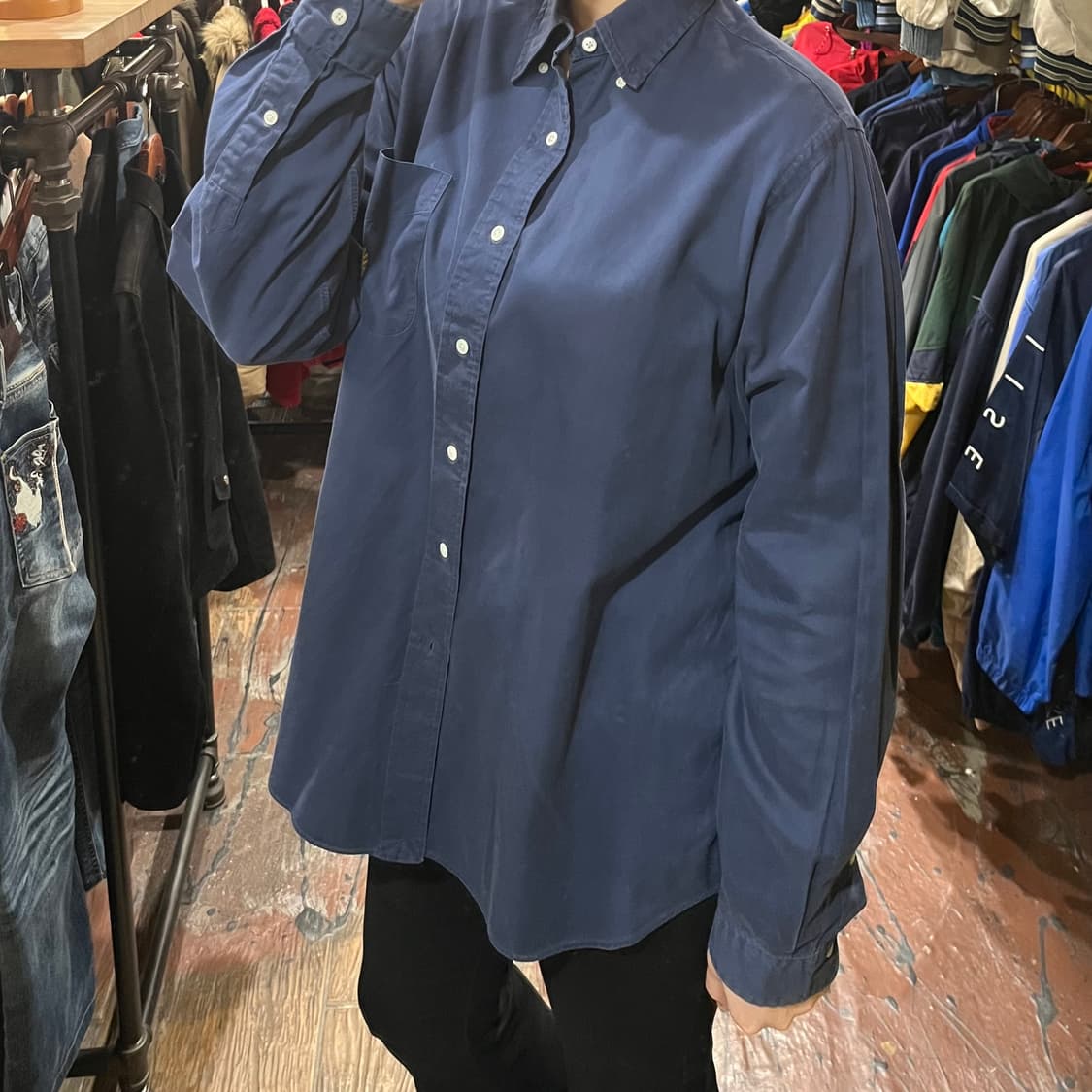 [HI] 폴로 셔츠 네이비 상품이미지4