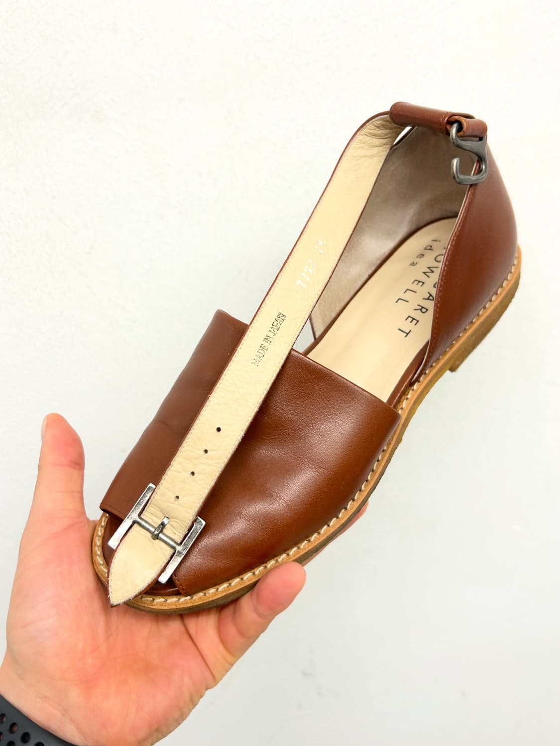 마가렛호웰 브라운 레더 샌들 240 (MADE IN JAPAN) 상품이미지4