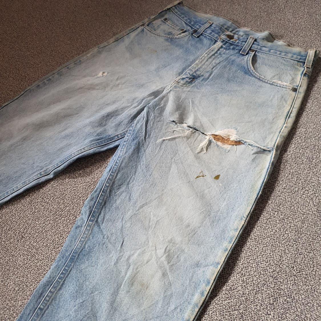 칼하트 빈티지 헤비 데님 팬츠 No.52 상품이미지2