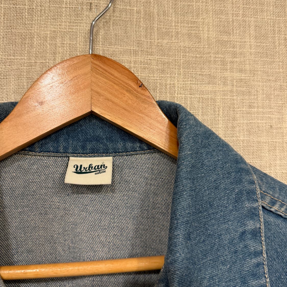 빈티지 데님 청자켓 상품이미지3