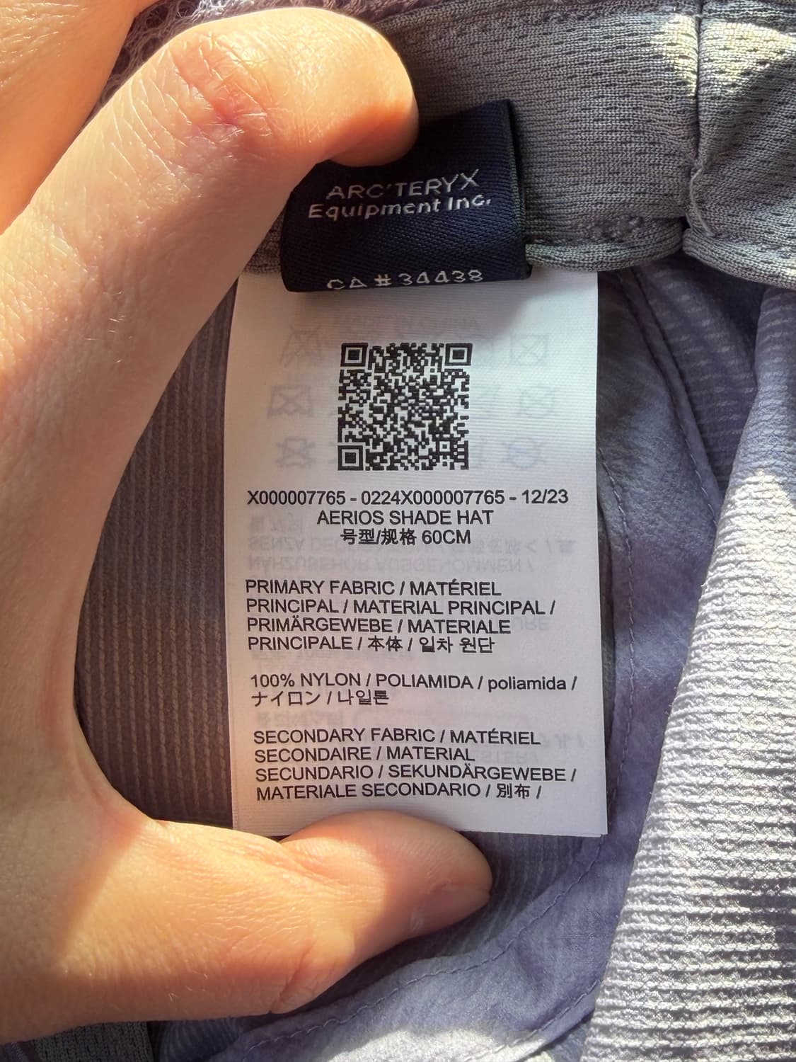 아크테릭스 에어리어스 쉐이드 햇 상품이미지4