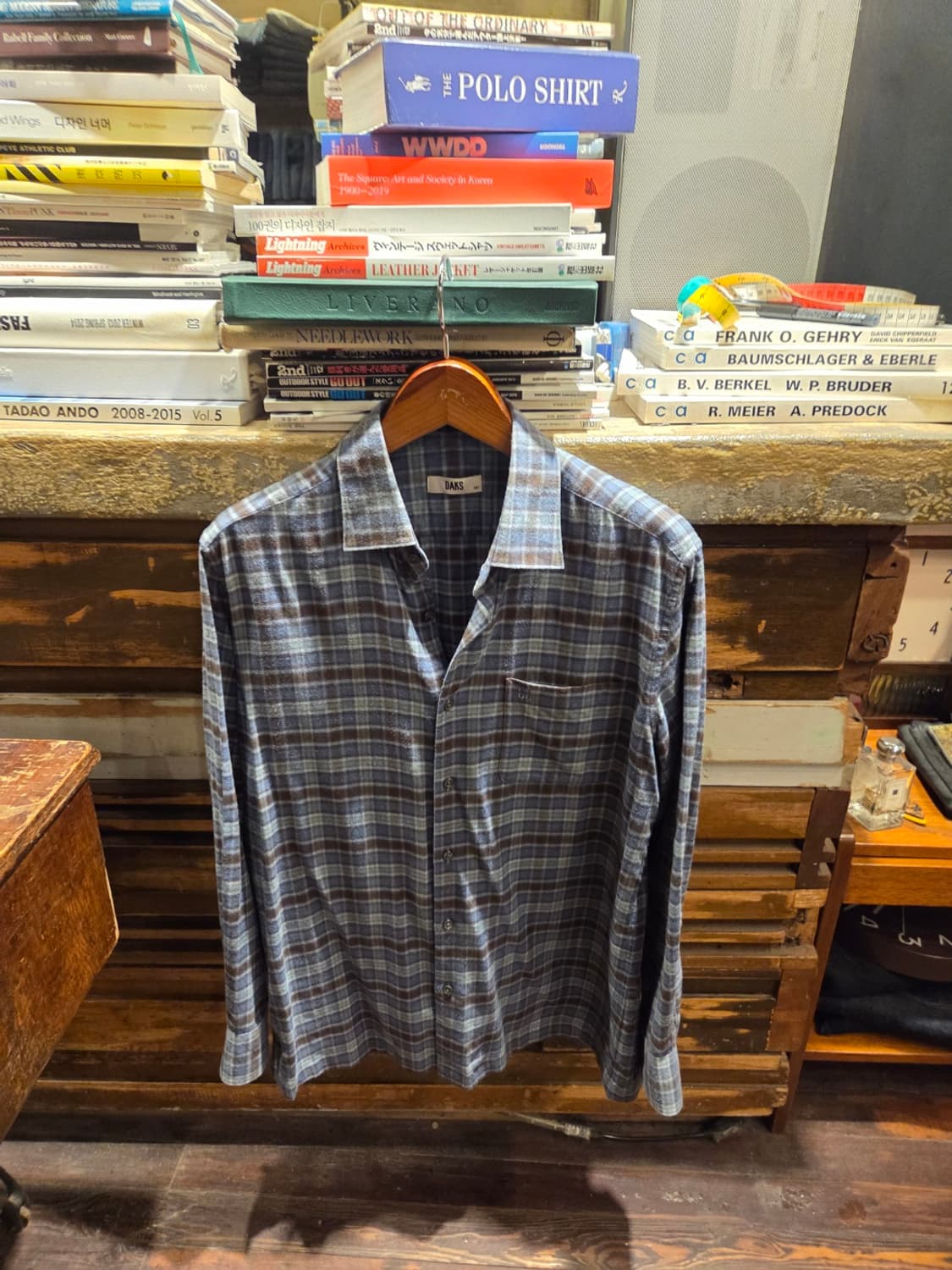 닥스 플란넬셔츠 상품이미지1