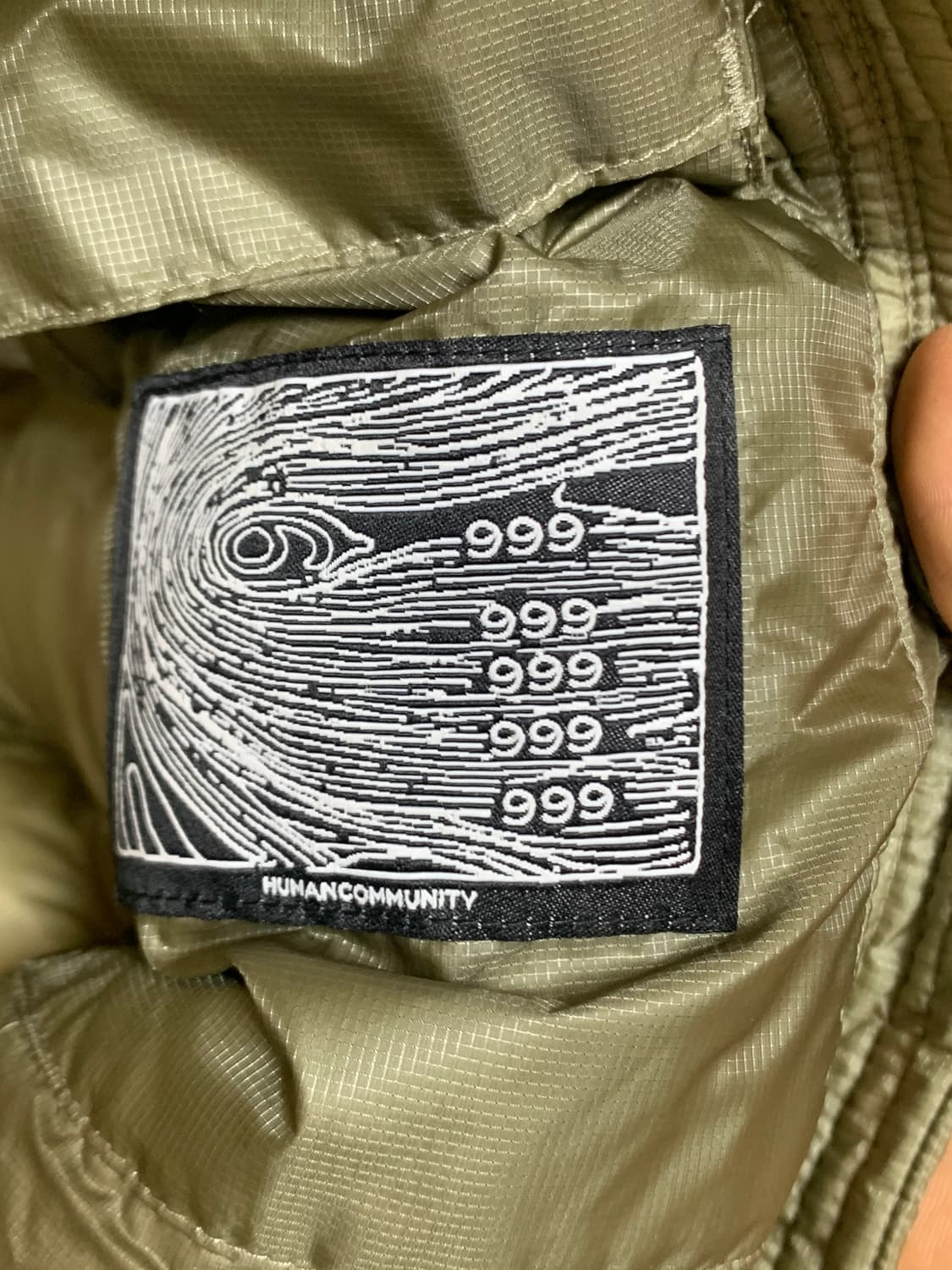 MODULAR LIGHT GOOSE PUFFER(KHAKI 1 size) 상품이미지7