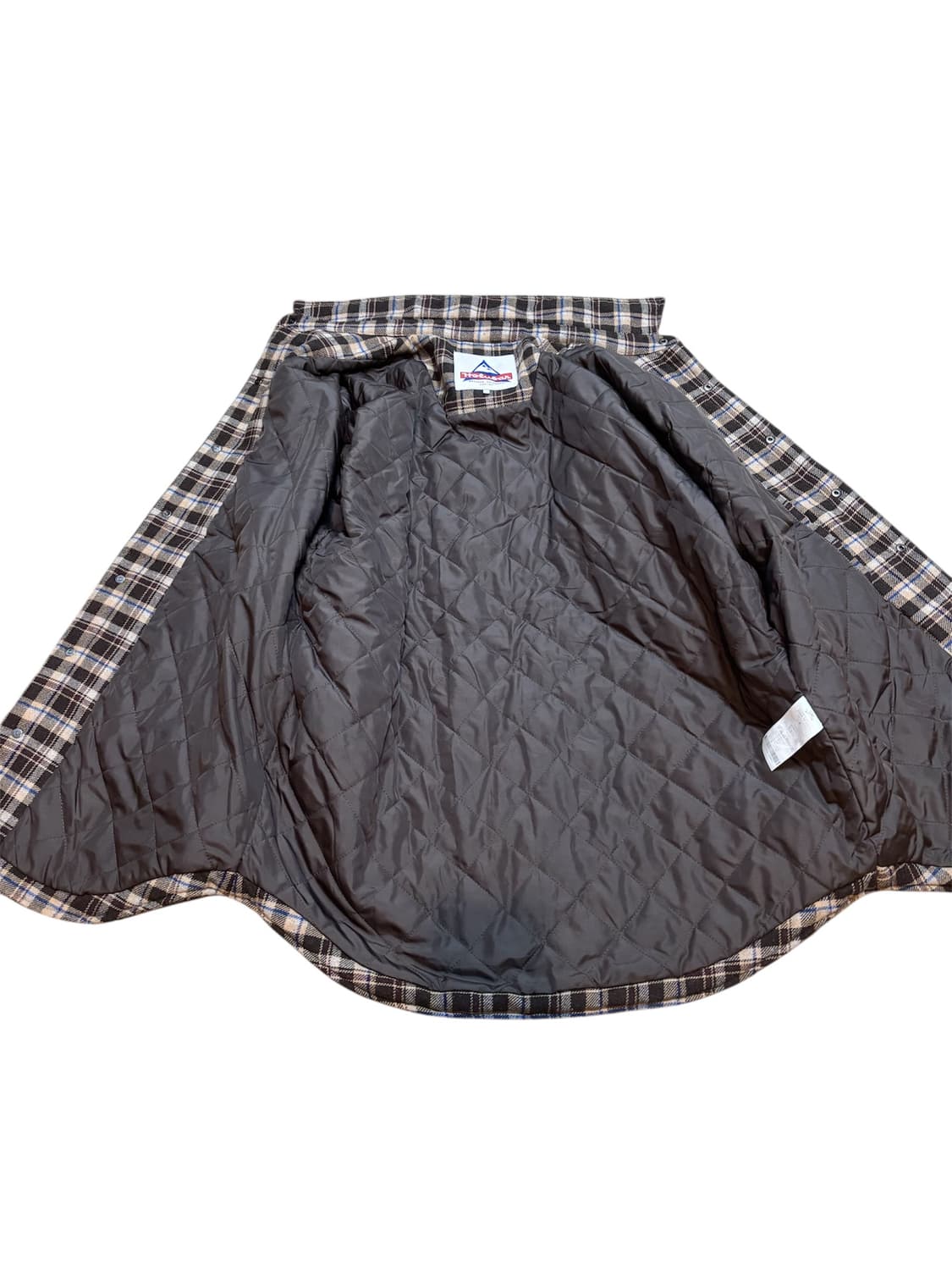 홀루바 타탄 체크 셔츠 자켓 상품이미지3