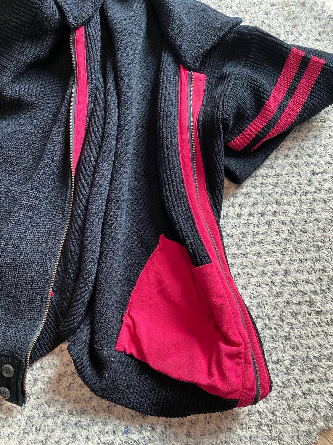 04 fw Armani Collezioni 니트 집업 상품이미지10