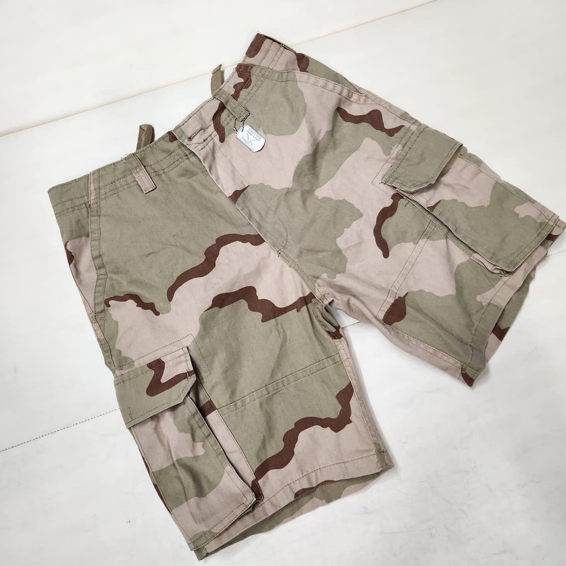 정품 로스코 남성 미군 밀리터리 스타일 카고 반바지 M 32 상품이미지2