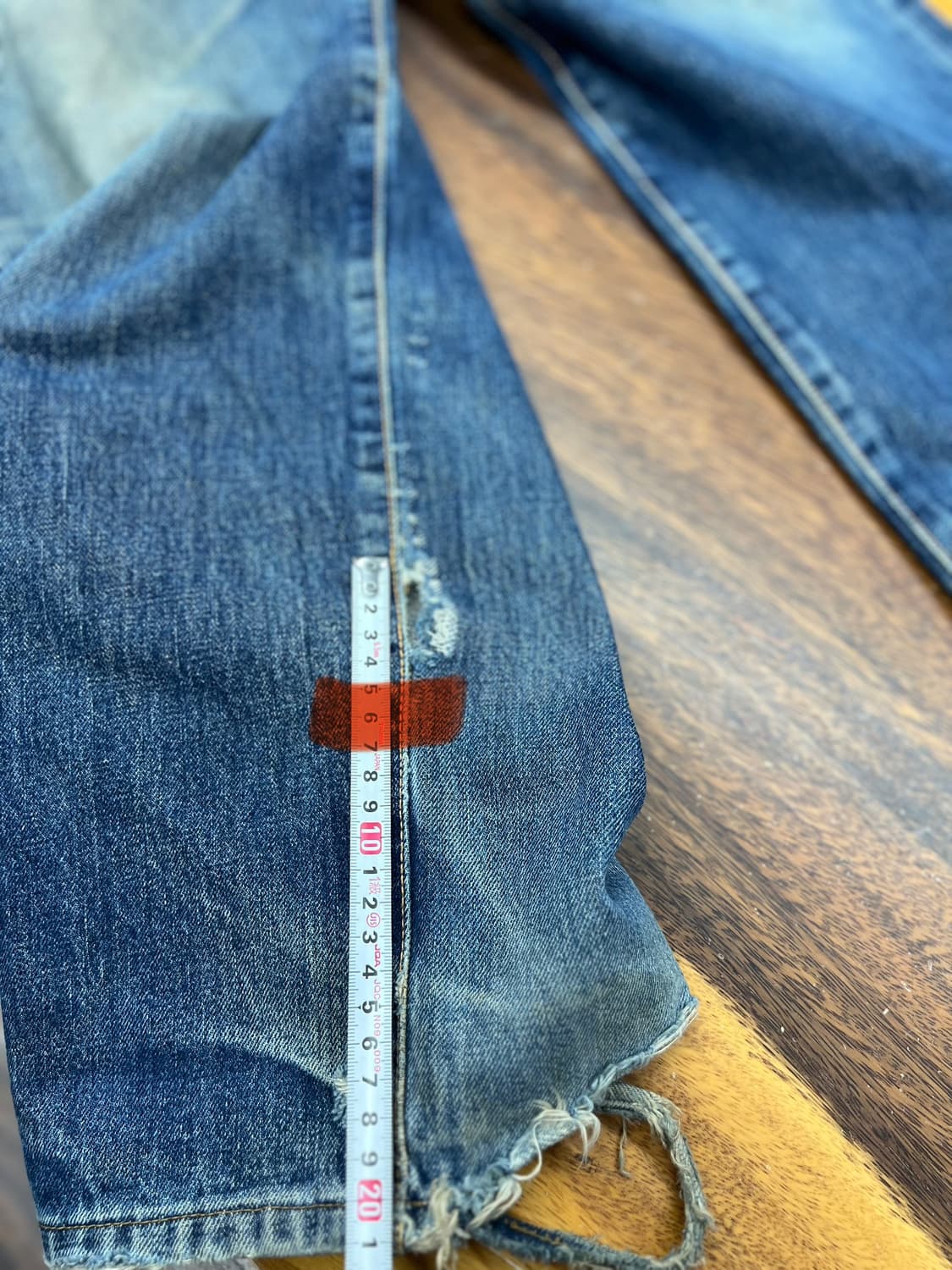 Edwin  셀비지 505X 32/34 상품이미지7