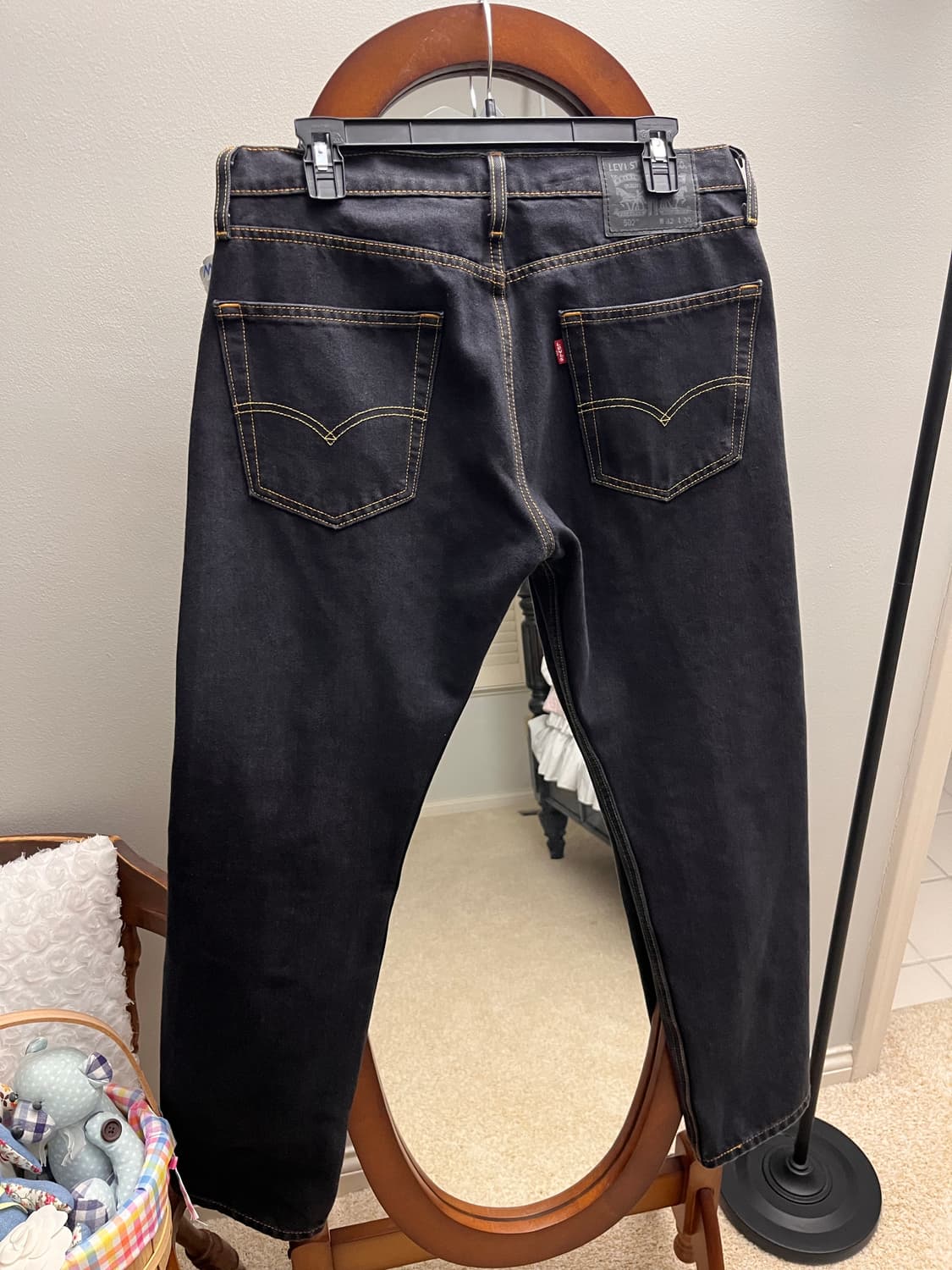 [새상품] 리바이스 502 테이퍼드 진 중청 (2950-1366) 상품이미지2