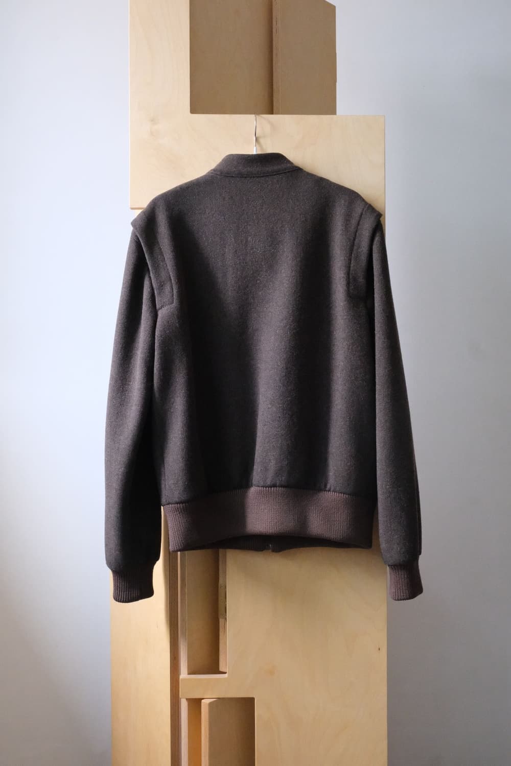 08aw Wool Blend Stand Zip Jacket 상품이미지2