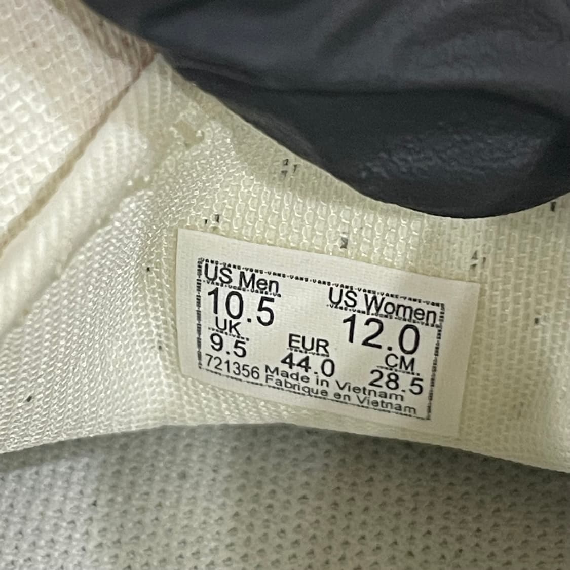 918) 반스 컴피쿠시 원 체커보드 레이싱 레드 285mm 상품이미지8