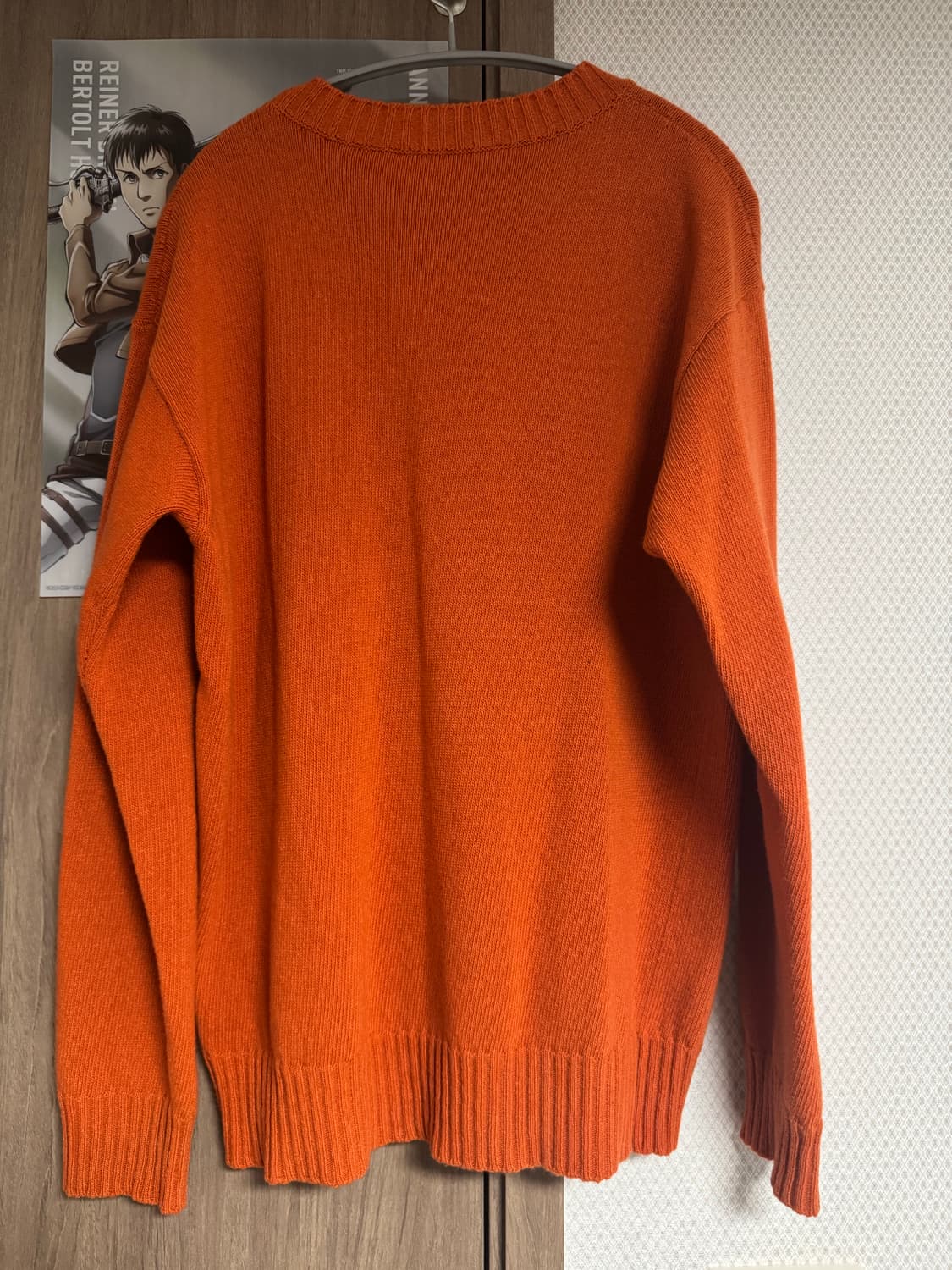 마르니 캐시미어 로고 자수 니트 상품이미지2