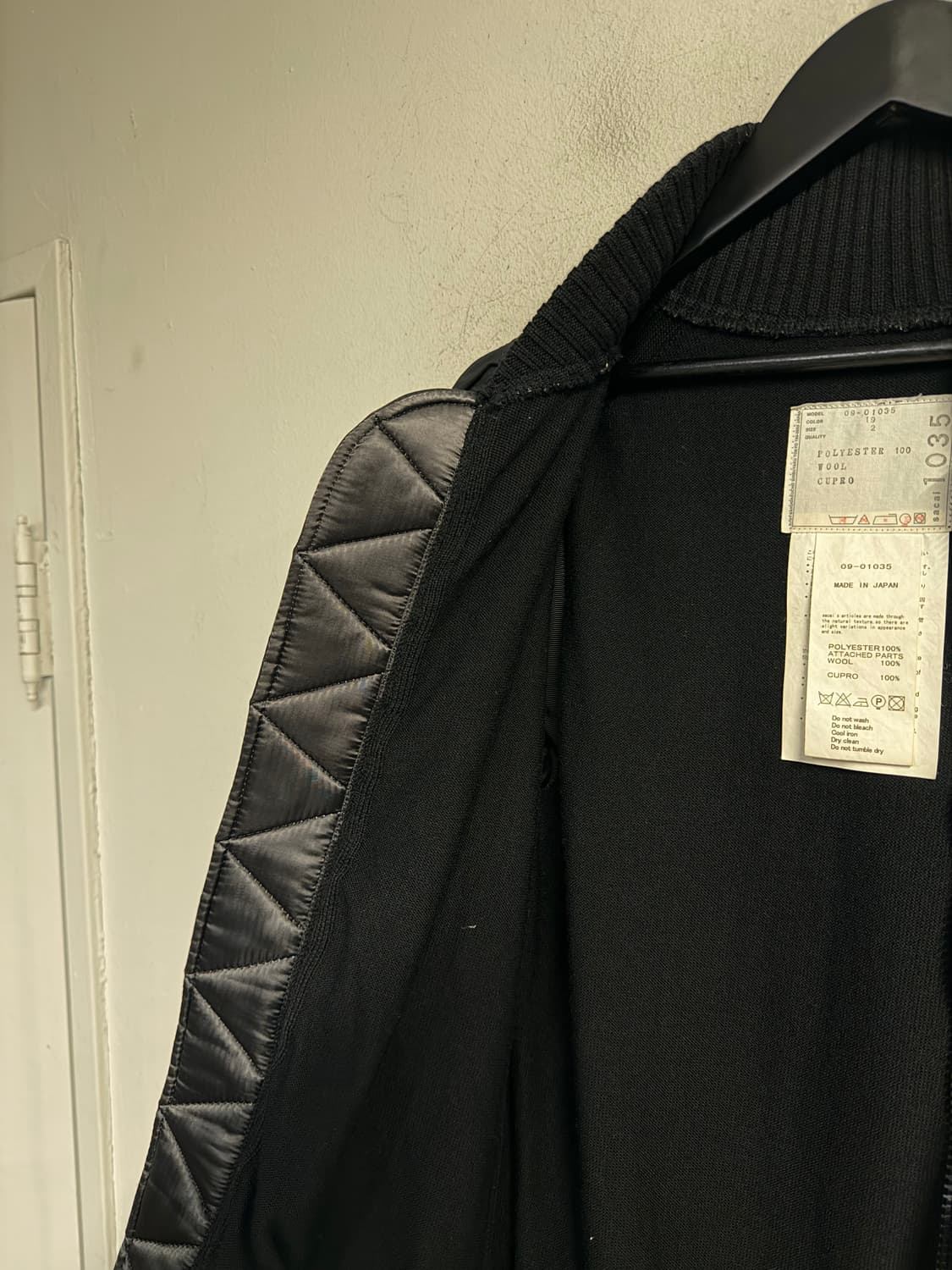 SACAI Layered bomber jacket 상품이미지7