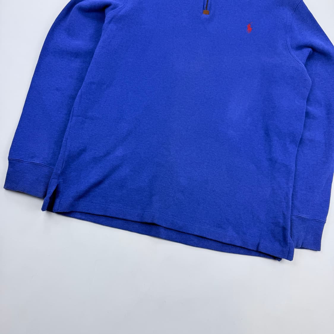 폴로랄프로렌 하프 반집업 블루 상품이미지3