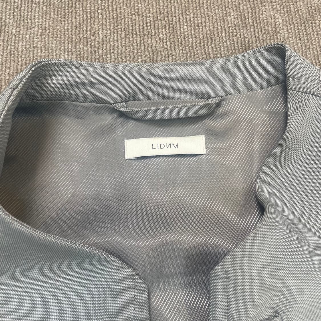 LIDNM  칼라리스 오버핏 분리 자켓 상품이미지2