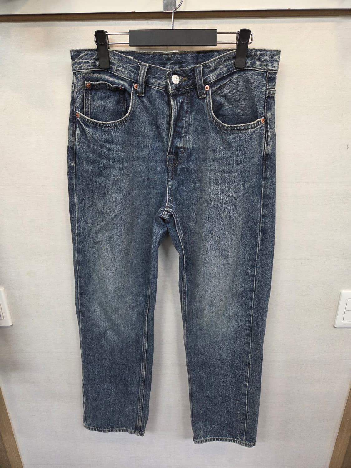 자라 빈티지워싱 데님팬츠 31 상품이미지1