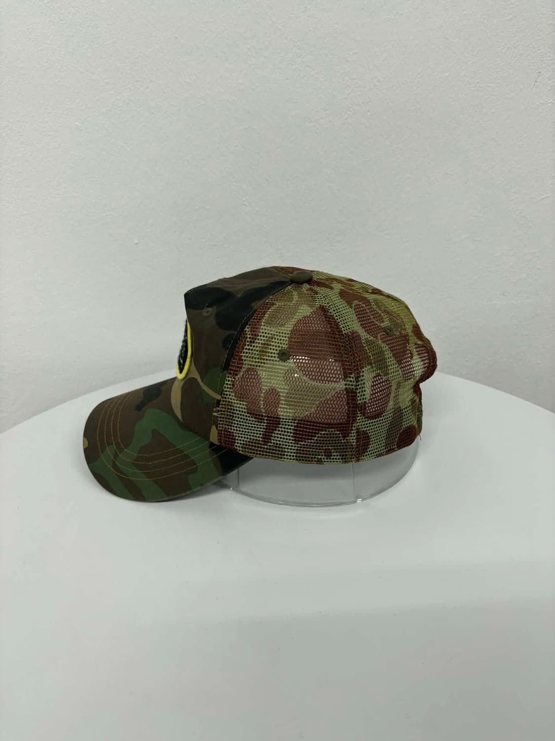 본더치 카모 플라쥬 메시 트러커 볼캡 모자 상품이미지3