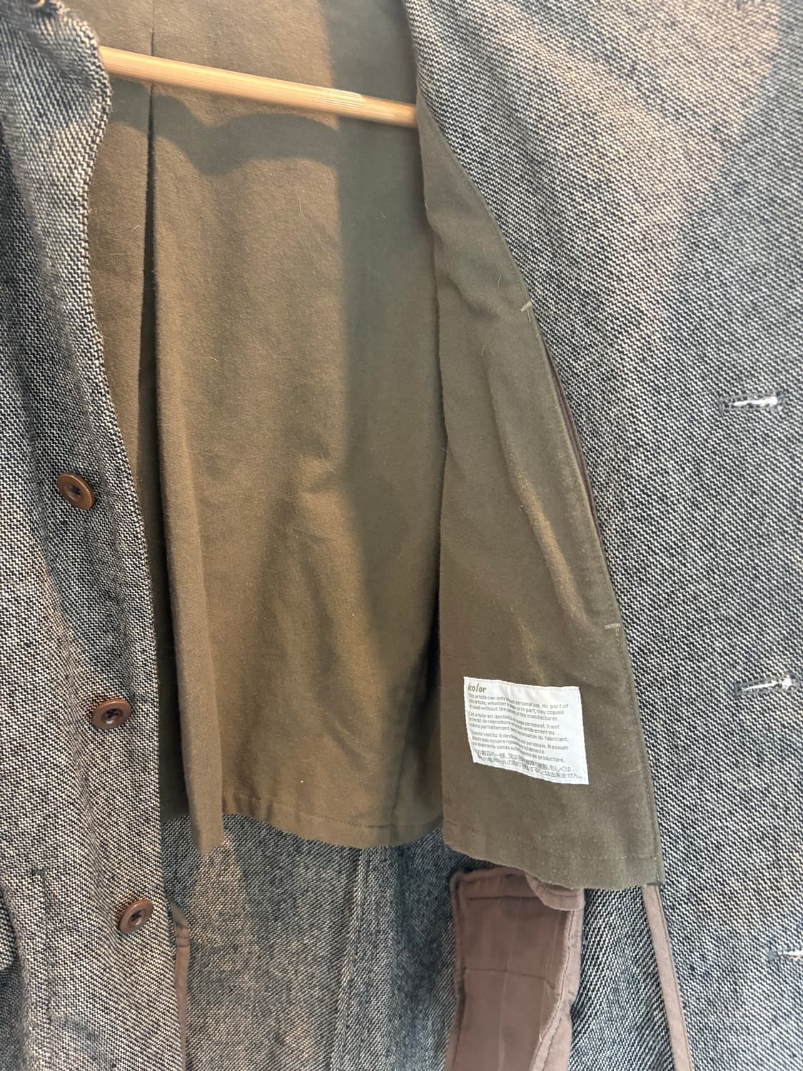 Kolor wool jacket 상품이미지5