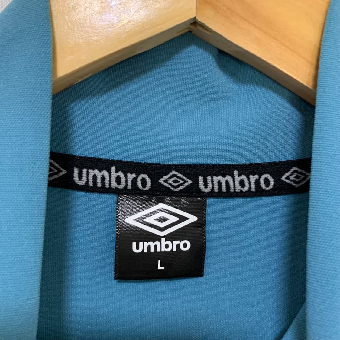 엄브로 빈티지 블루 트랙 집업 져지 트레이닝복 L 상품이미지8