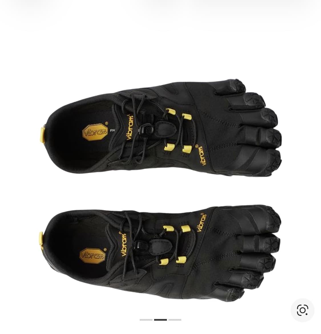 비브람 파이브 핑거스 트레일 2.0 블랙 옐로우 상품이미지5