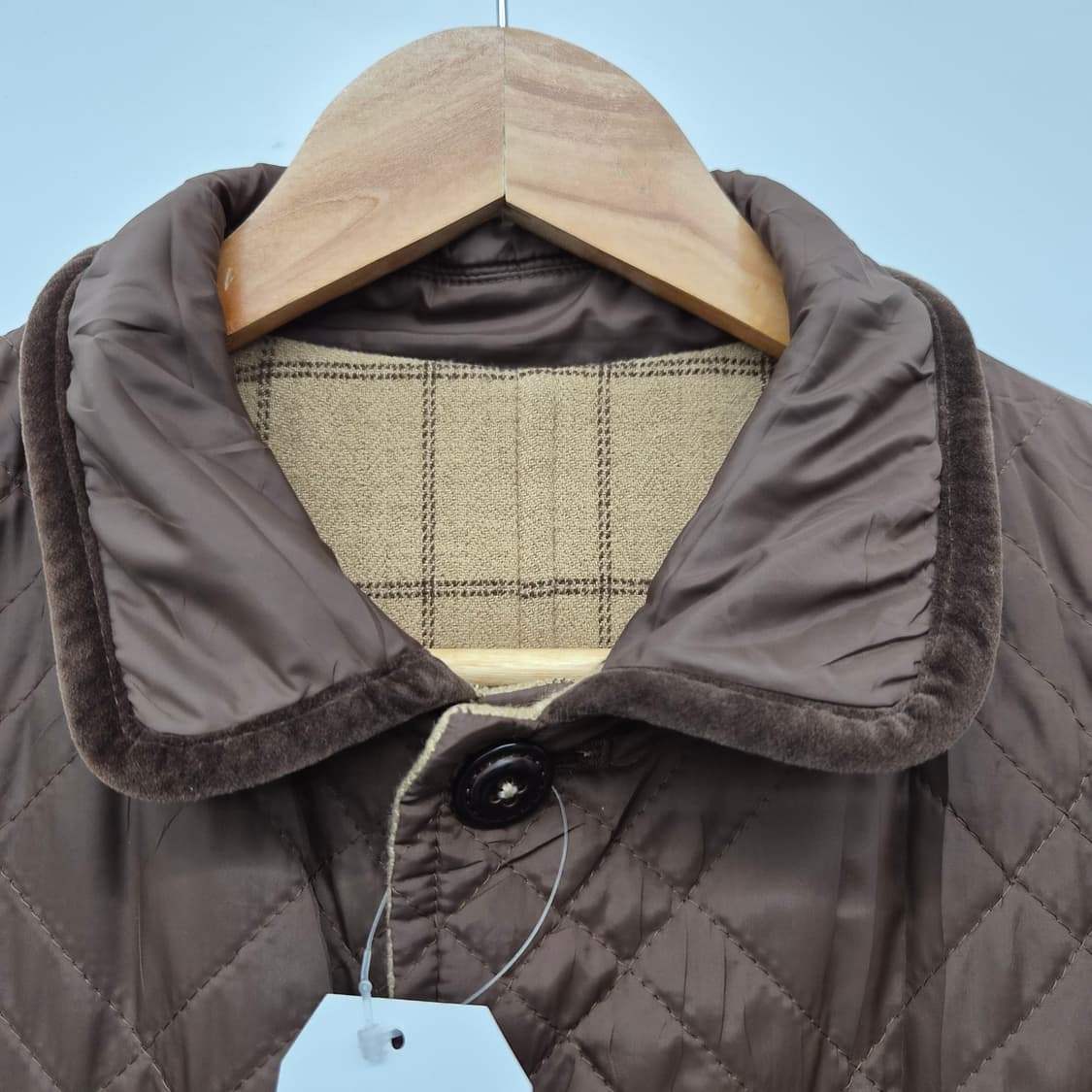 맥그리거 체크 퀼팅 리버시블 자켓 남성 M 상품이미지7