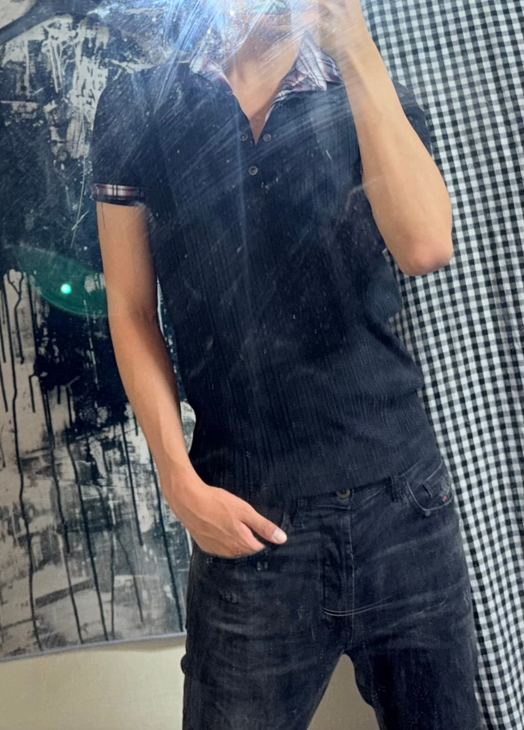 CUTE ACUTE CONTEMPO polo half t-shirt  상품이미지7