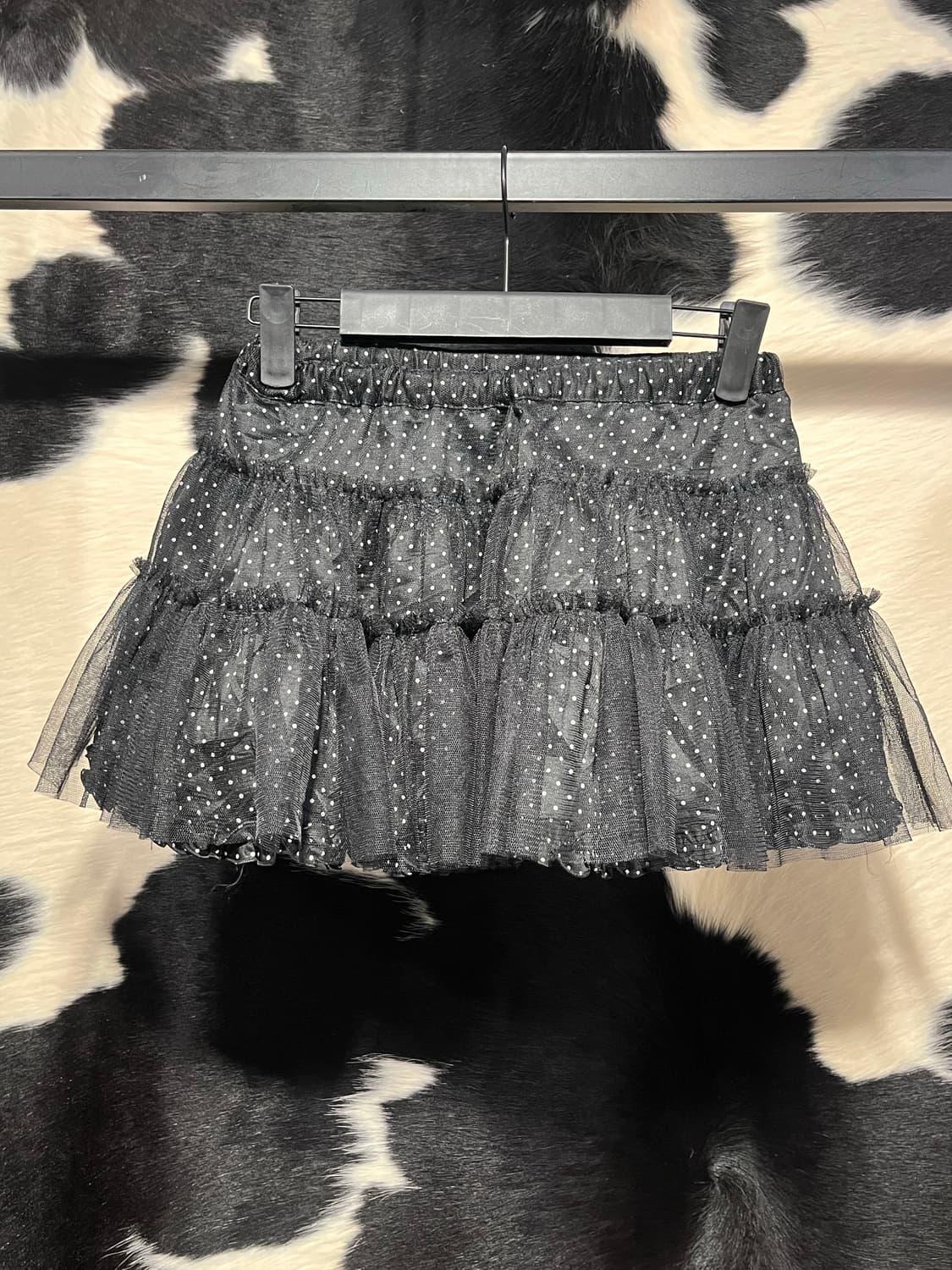 도트 프릴 스커트 상품이미지3