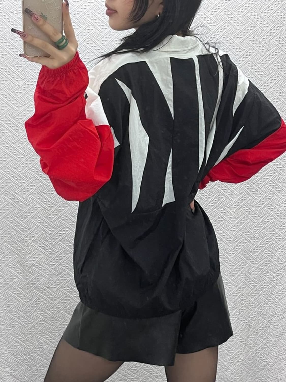 나이키 레트로 00's 스타팅 파이브 바람막이 자켓 XL C11680 상품이미지1