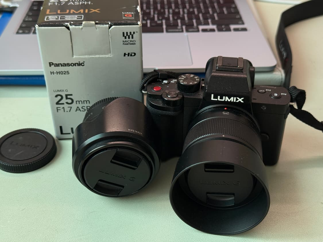 파나소닉 루믹스 g100 미러리스 카메라 + 렌즈 2종 상품이미지1