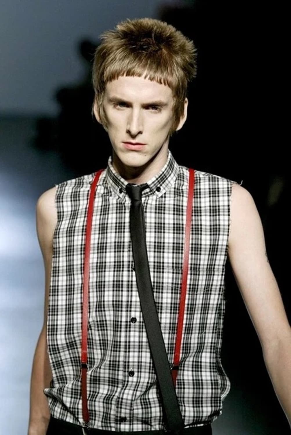 디올옴므 06ss 슬리브리스 셔츠 상품이미지1