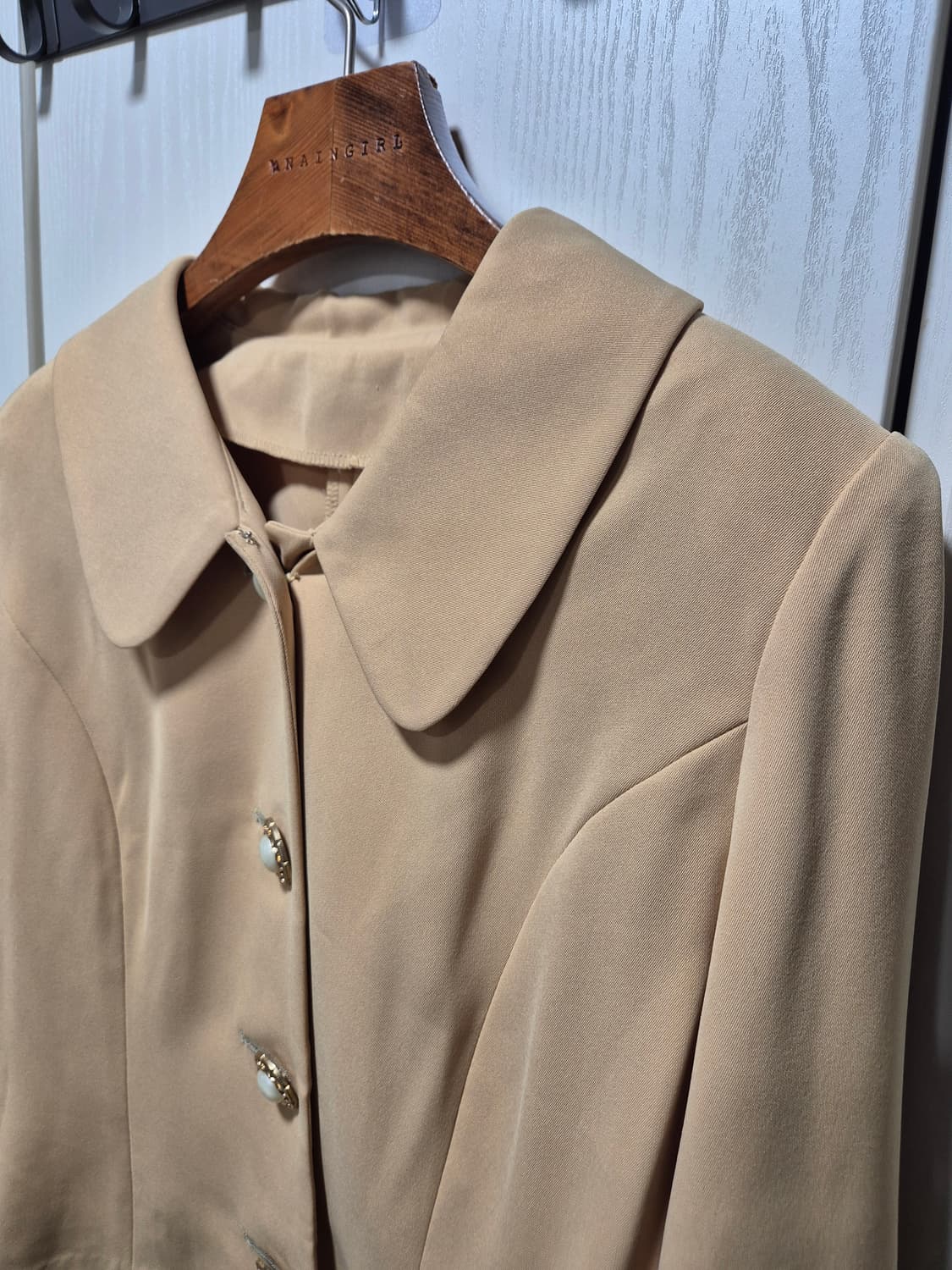 (세일)JPN. BRAISJIRL 머스타드색 자켓 블라우스 상품이미지8