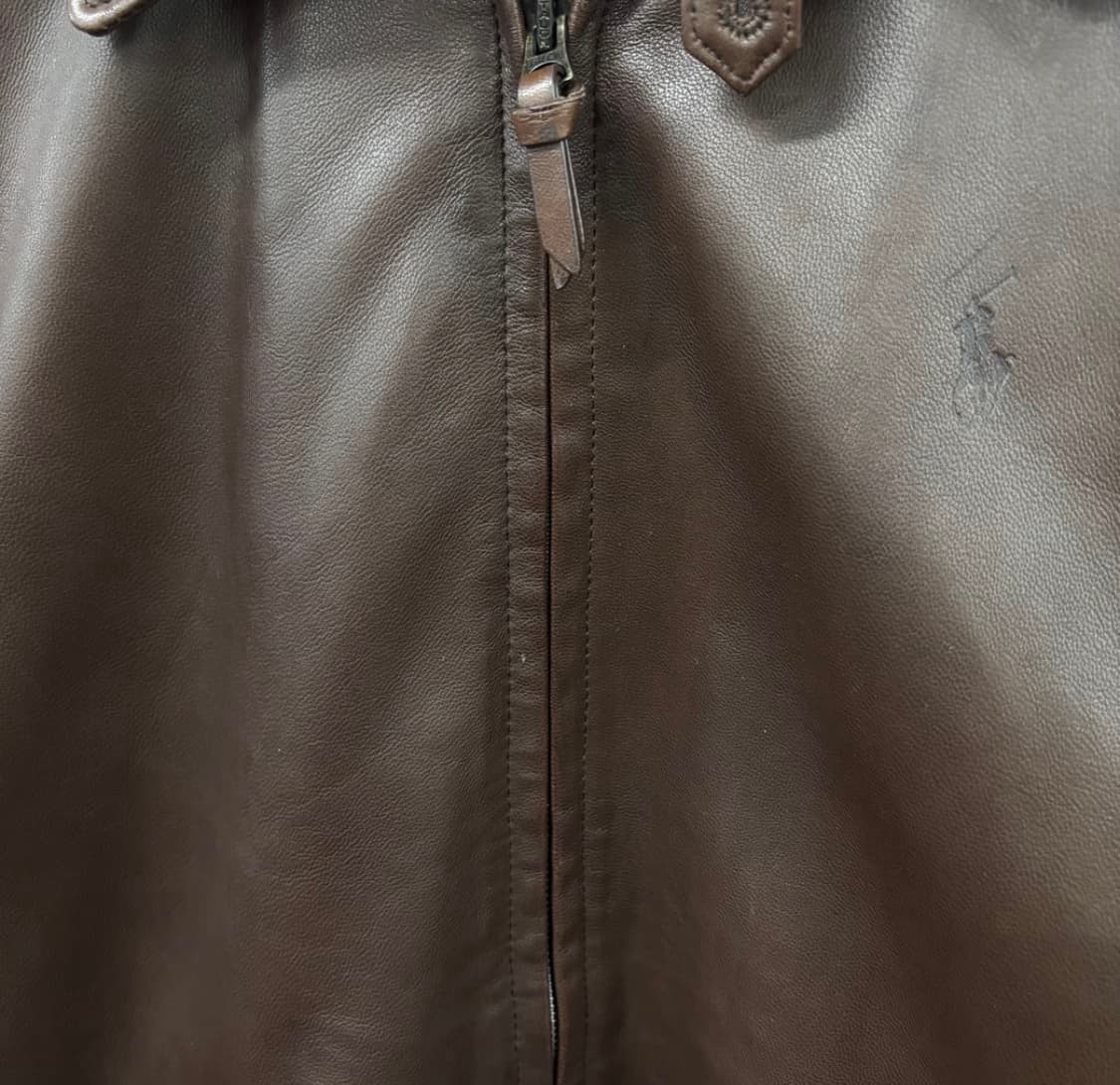 폴로 램스킨 레더 자켓 상품이미지6